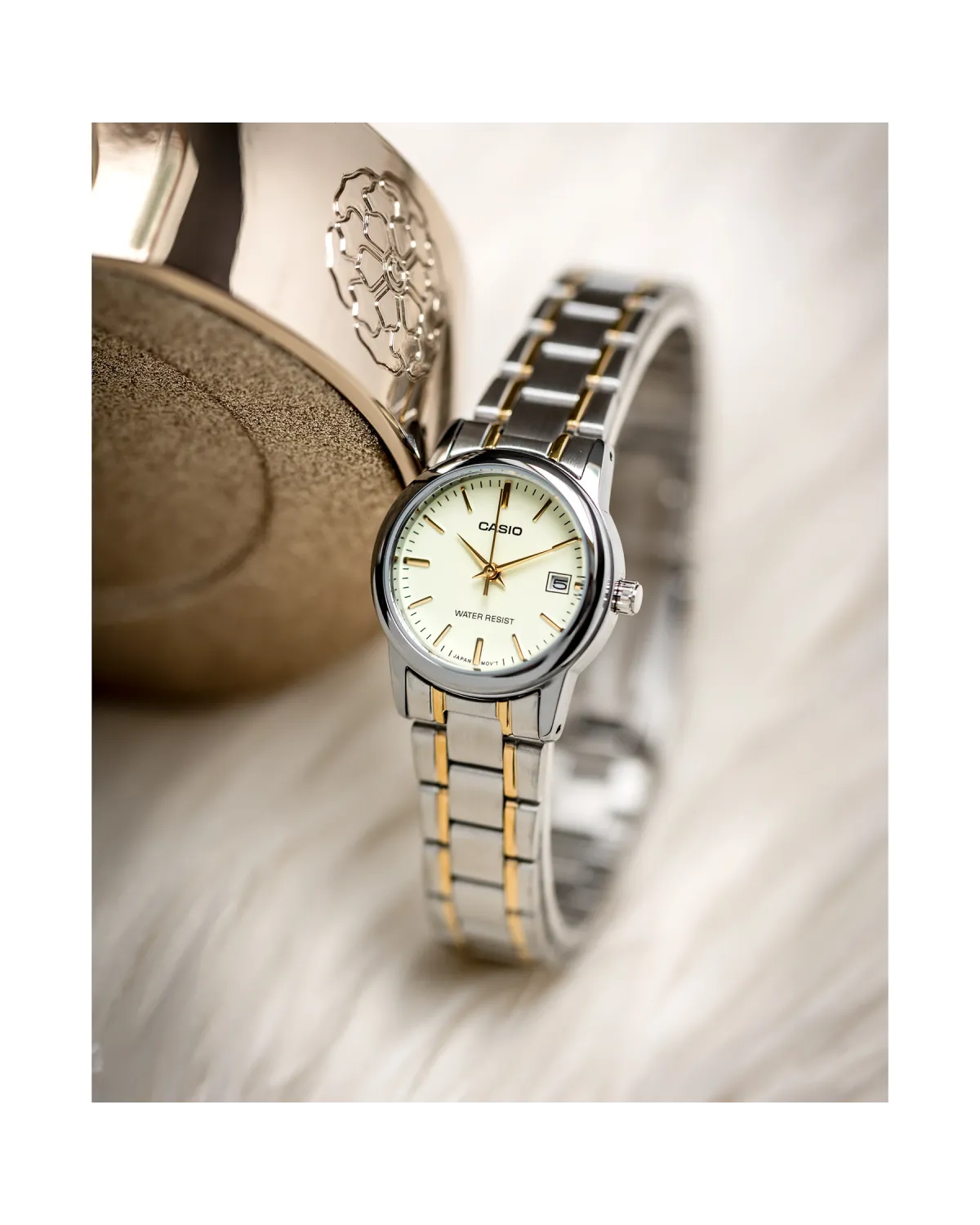 Zegarek Damski Casio LTP-V002SG-9A + BOX