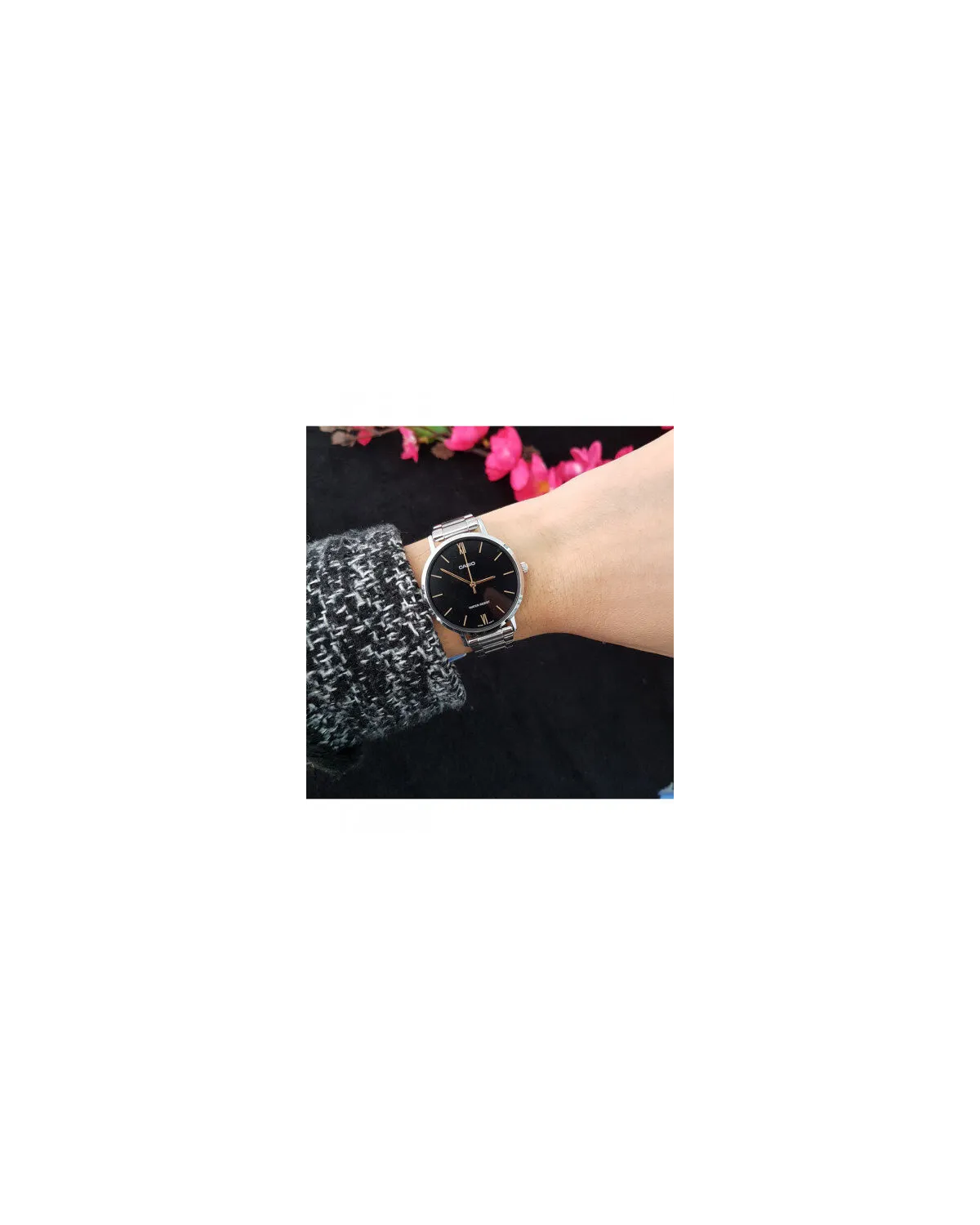 ZEGAREK DAMSKI CASIO LTP-VT01D-1B + BOX