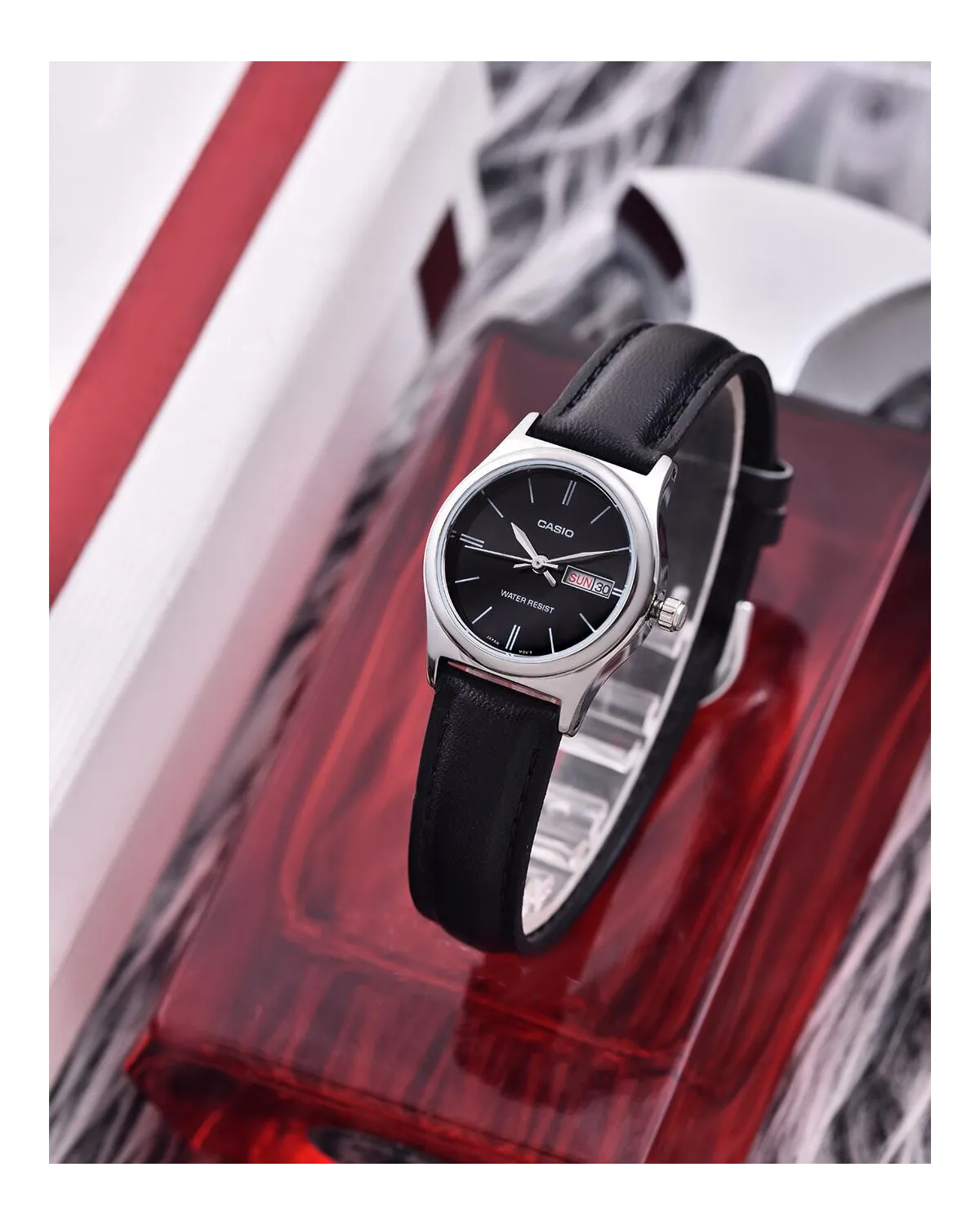 ZEGAREK DAMSKI CASIO LTP-V006L-1B2 (zd576b) + BOX ZEGAREK DAMSKI CASIO LTP-V006L-1B2 (zd576b) + BOX
