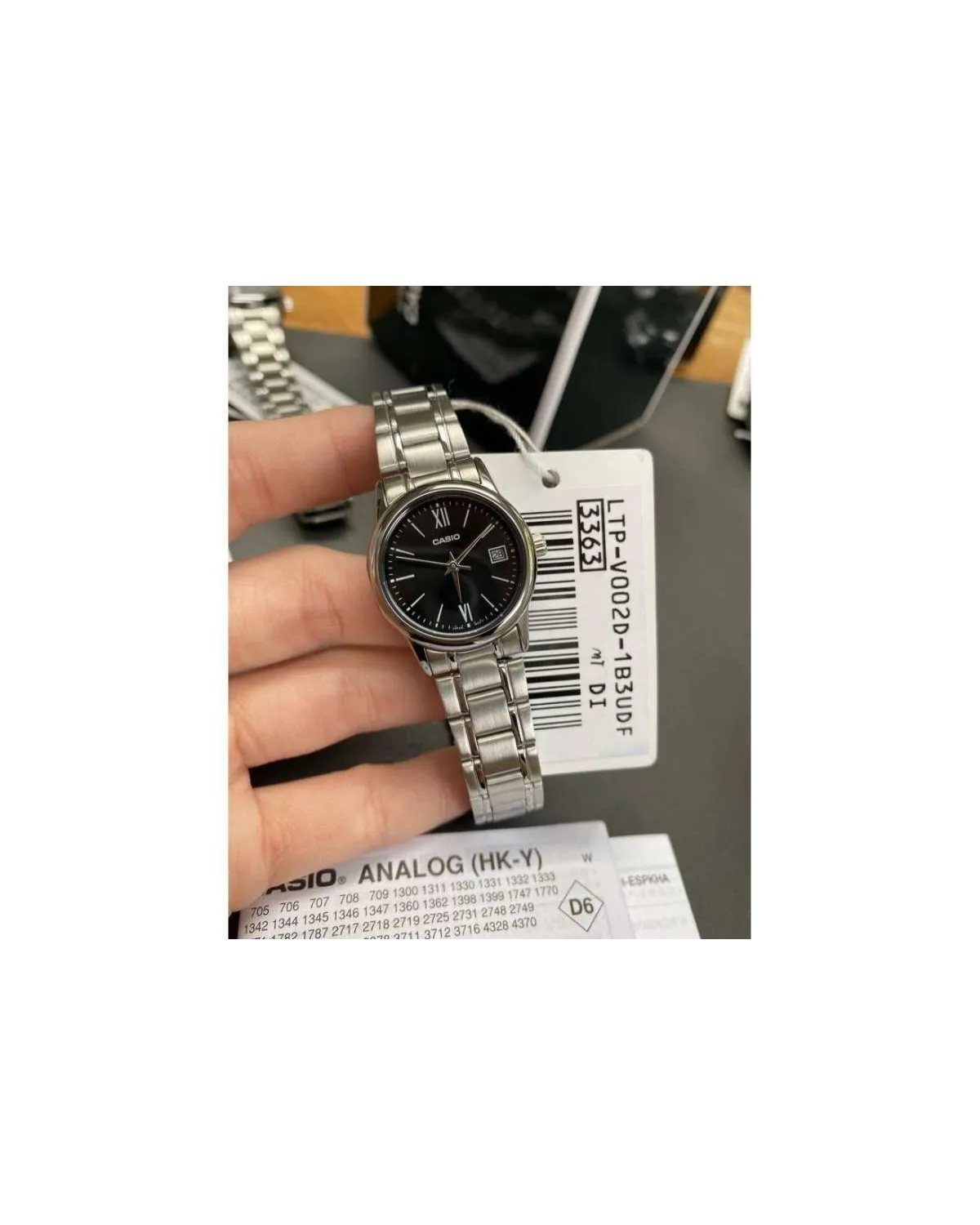 Zegarek Damski Casio LTP-V002D-1B3UDF + BOX