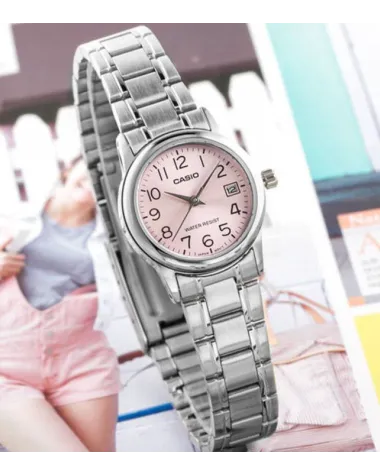 ZEGAREK DAMSKI CASIO LTP-V002D-4BUDF (zd587c) + BOX