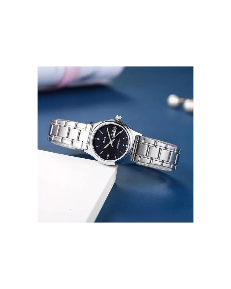 ZEGAREK DAMSKI CASIO LTP-V006D-1B2 (zd587i) + BOX ZEGAREK DAMSKI CASIO LTP-V006D-1B2 (zd587i) + BOX