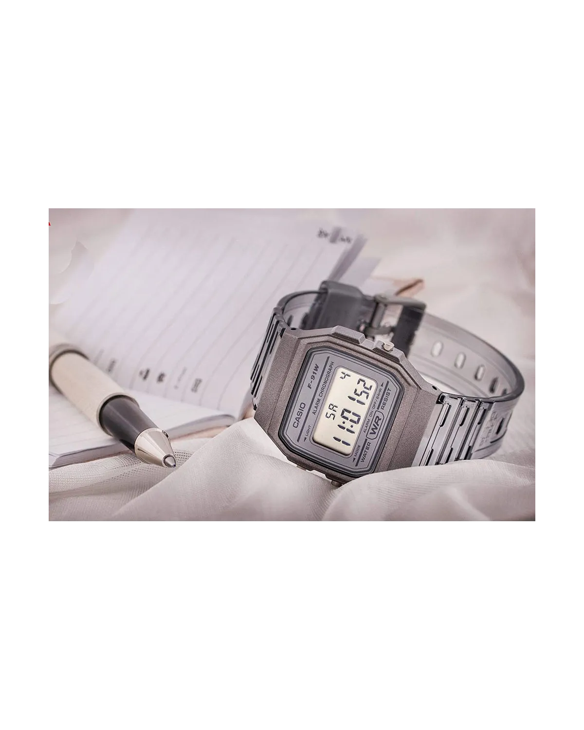 Zegarek Unisex Casio Retro Vintage F-91WS-8DF(zd648d)