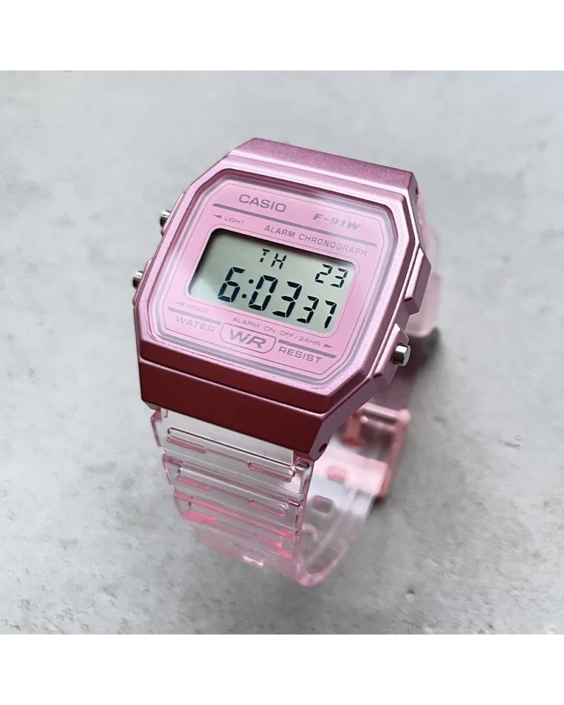 Zegarek Damski Casio Retro Vintage F-91WS-4 (zd648a) + BOX Zegarek Damski Casio Retro Vintage F-91WS-4 (zd648a) + BOX