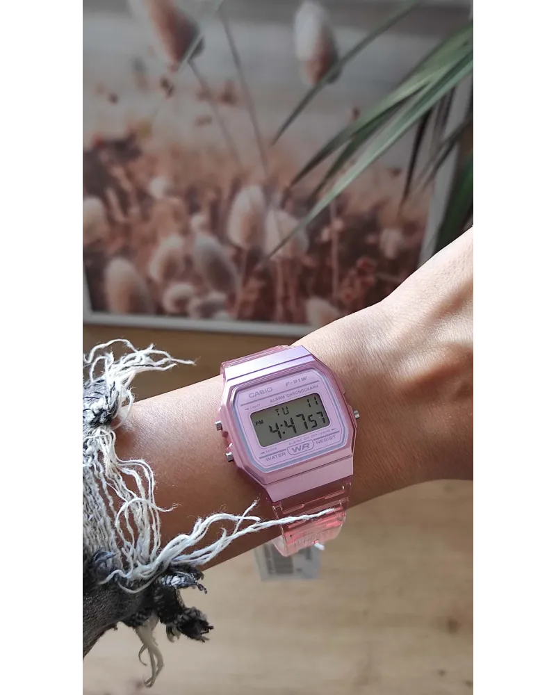 Zegarek Damski Casio Retro Vintage F-91WS-4 (zd648a) + BOX Zegarek Damski Casio Retro Vintage F-91WS-4 (zd648a) + BOX