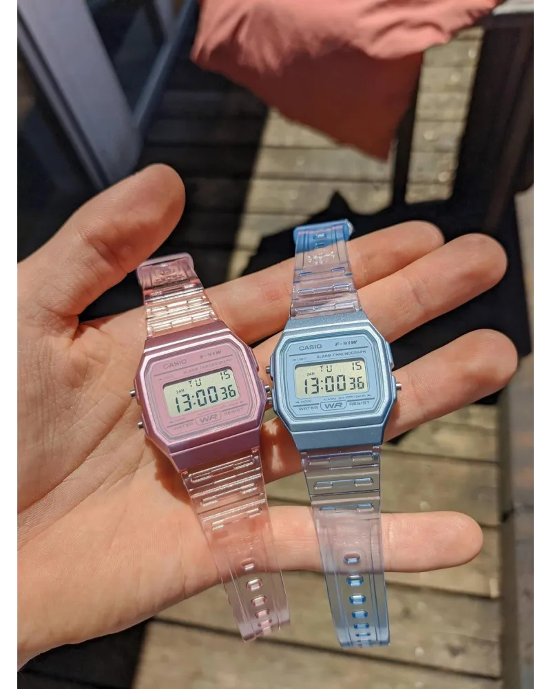 Zegarek Damski Casio Retro Vintage F-91WS-4 (zd648a) + BOX Zegarek Damski Casio Retro Vintage F-91WS-4 (zd648a) + BOX