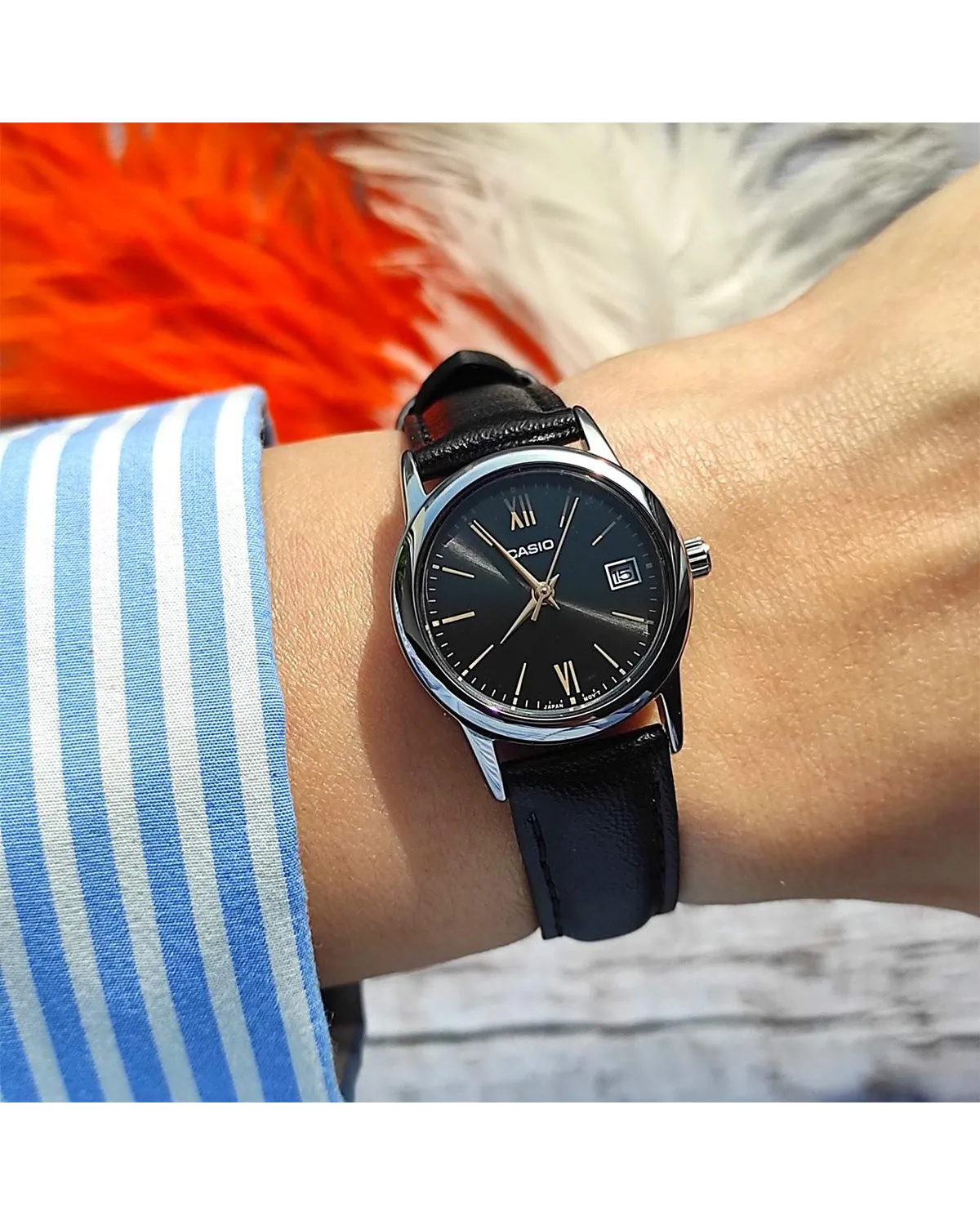 ZEGAREK DAMSKI CASIO LTP-V002L-1B3UDF (zd584j) + BOX ZEGAREK DAMSKI CASIO LTP-V002L-1B3UDF (zd584j) + BOX