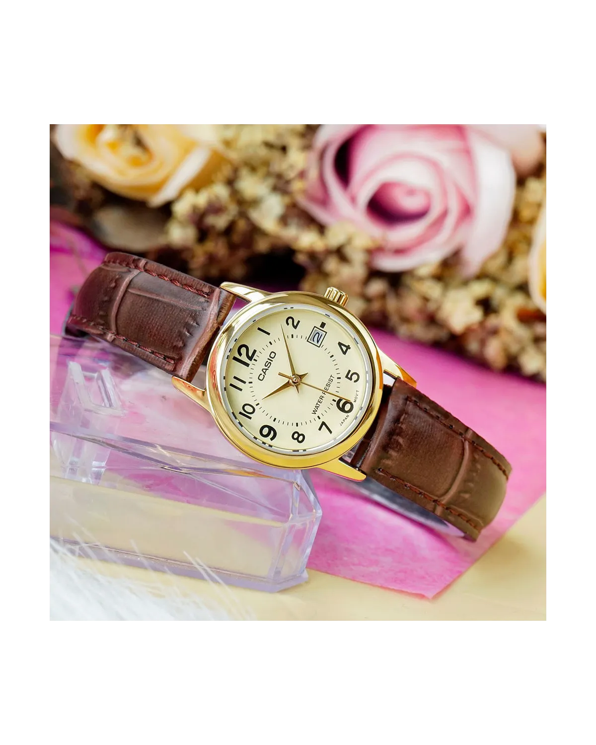 ZEGAREK DAMSKI CASIO LTP-V002GL 9BUDF (zd584e) + BOX
