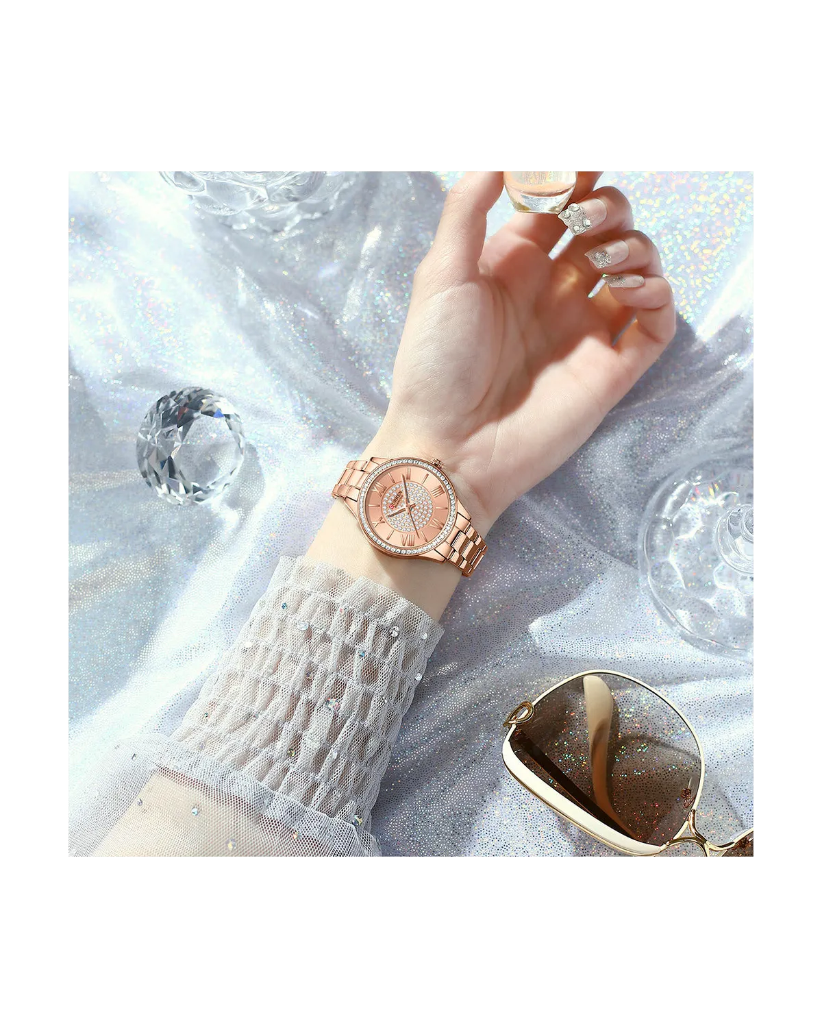 ZEGAREK DAMSKI CURREN 9084 (zc509b) + BOX ZEGAREK DAMSKI CURREN 9084 (zc509b) + BOX