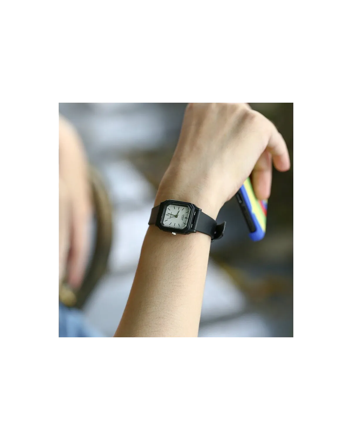 ZEGAREK DAMSKI CASIO LQ-142-7B (zd598c) - KLASYKA + BOX