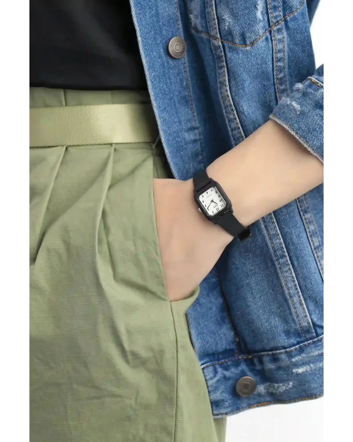 ZEGAREK DAMSKI CASIO LQ-142-7B (zd598c) - KLASYKA + BOX