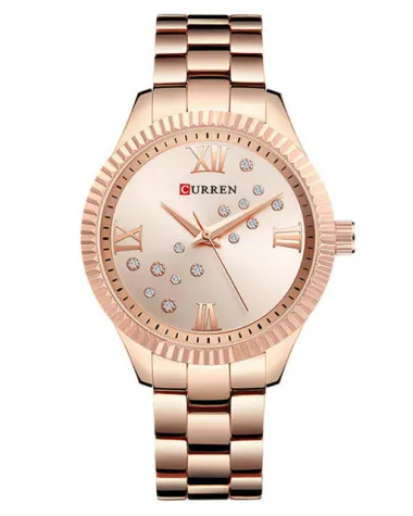 ZEGAREK DAMSKI CURREN 9009 (zc508c) + BOX