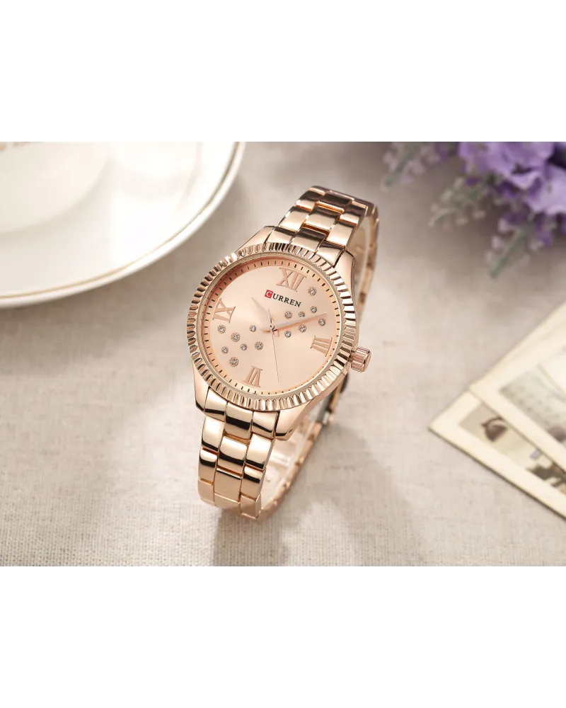 ZEGAREK DAMSKI CURREN 9009 (zc508c) + BOX