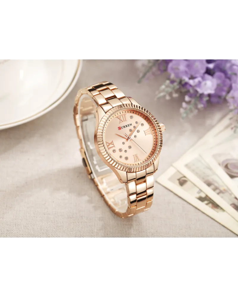 ZEGAREK DAMSKI CURREN 9009 (zc508c) + BOX