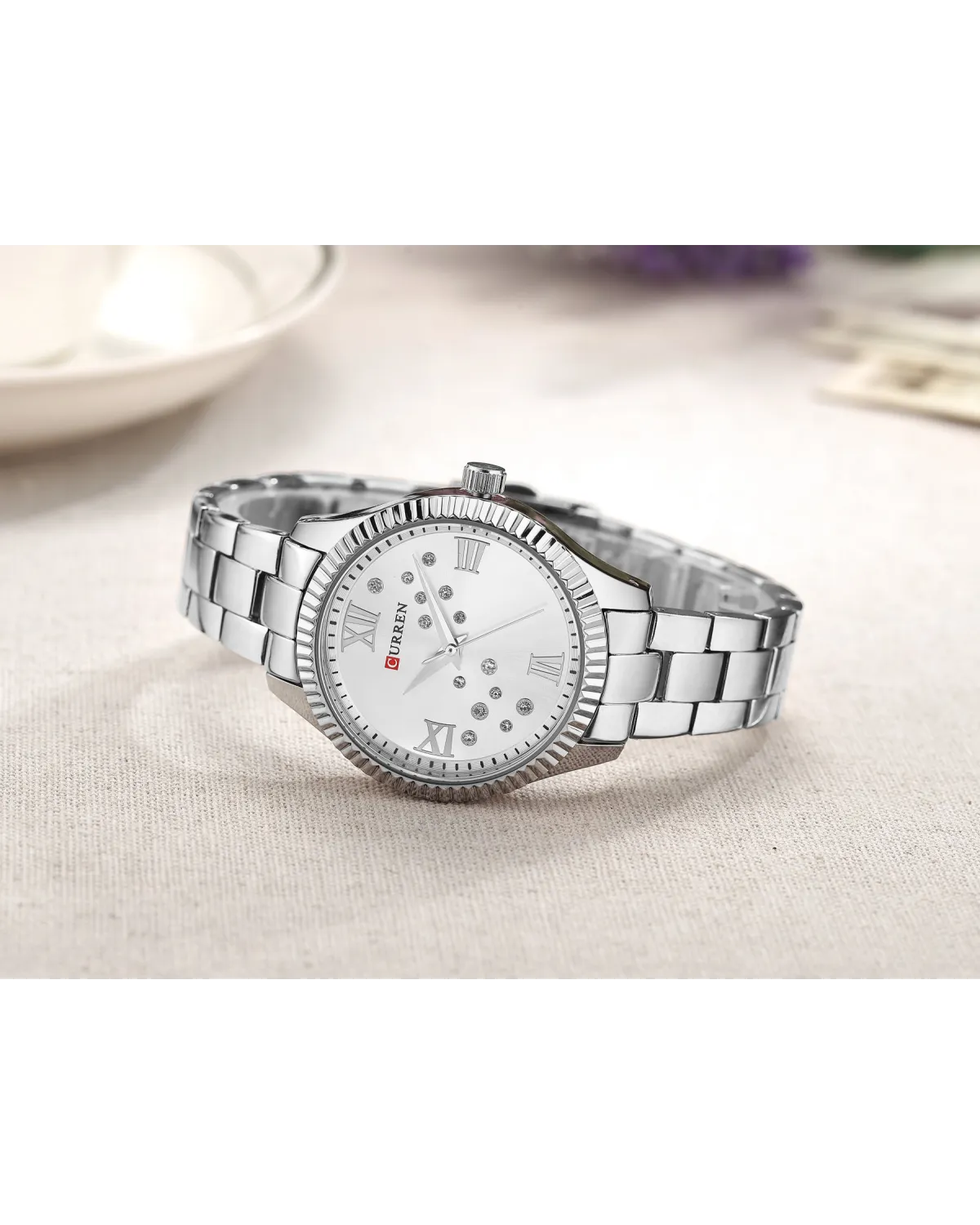 ZEGAREK DAMSKI CURREN 9009 (zc508a) + BOX