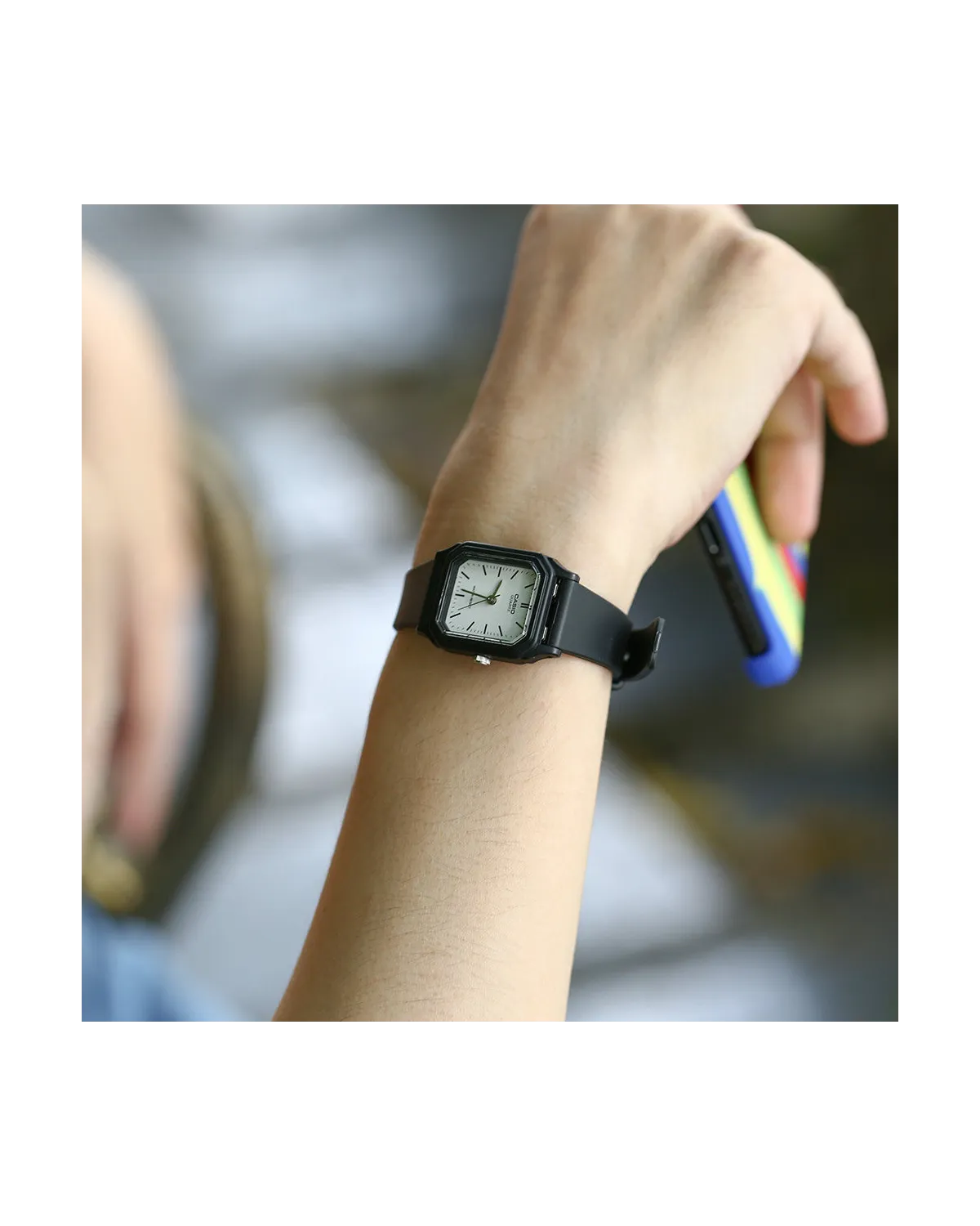 ZEGAREK DAMSKI CASIO LQ-142-7E (zd598d) - KLASYKA + BOX