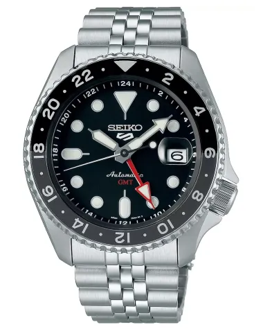 ZEGAREK MĘSKI SEIKO 5 SPORTS SSK001K1 GMT AUTOMAT WR100 + BOX