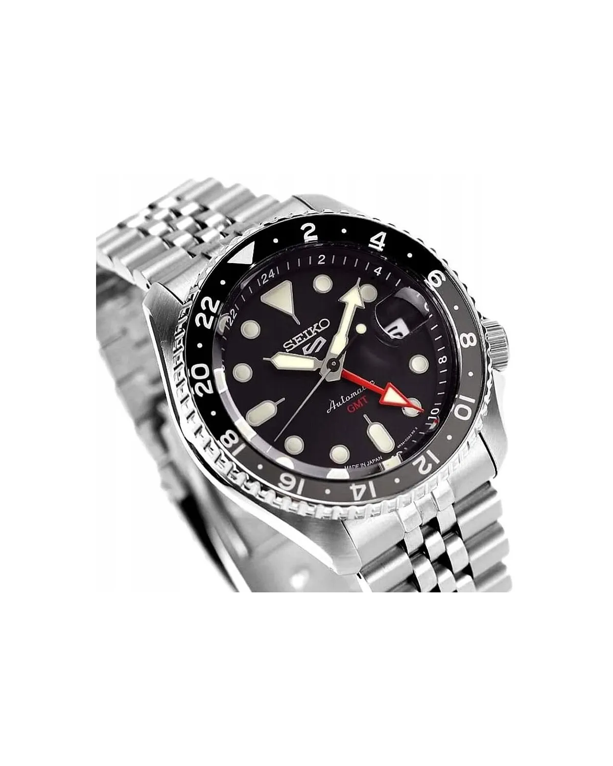 ZEGAREK MĘSKI SEIKO 5 SPORTS SSK001K1 GMT AUTOMAT WR100 + BOX ZEGAREK MĘSKI SEIKO 5 SPORTS SSK001K1 GMT AUTOMAT WR100 + BOX