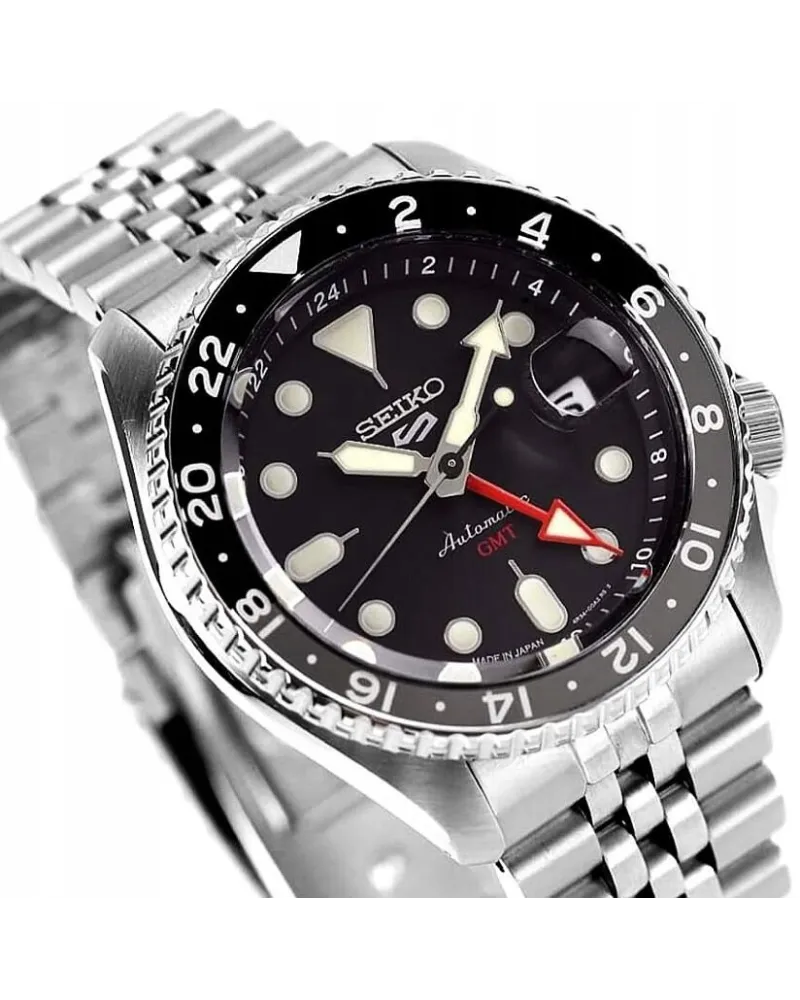 ZEGAREK MĘSKI SEIKO 5 SPORTS SSK001K1 GMT AUTOMAT WR100 + BOX ZEGAREK MĘSKI SEIKO 5 SPORTS SSK001K1 GMT AUTOMAT WR100 + BOX