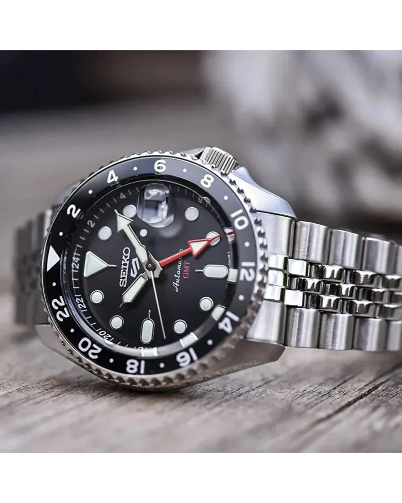 ZEGAREK MĘSKI SEIKO 5 SPORTS SSK001K1 GMT AUTOMAT WR100 + BOX ZEGAREK MĘSKI SEIKO 5 SPORTS SSK001K1 GMT AUTOMAT WR100 + BOX