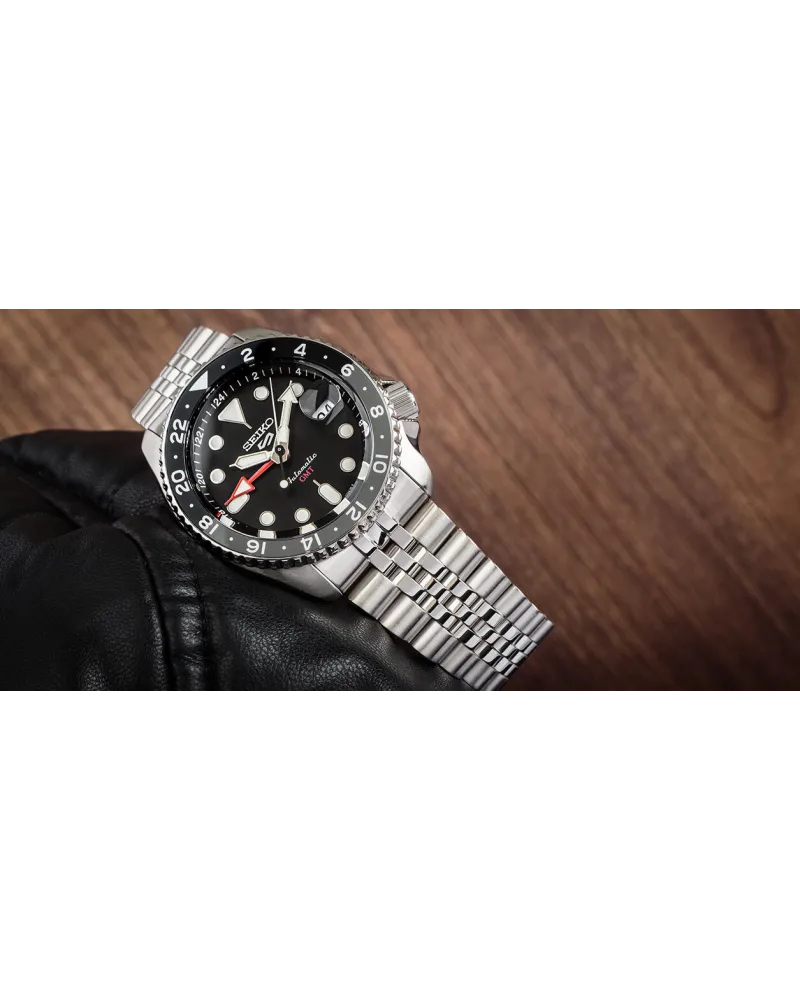 ZEGAREK MĘSKI SEIKO 5 SPORTS SSK001K1 GMT AUTOMAT WR100 + BOX ZEGAREK MĘSKI SEIKO 5 SPORTS SSK001K1 GMT AUTOMAT WR100 + BOX