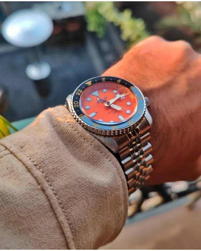 ZEGAREK MĘSKI SEIKO 5 SPORTS SSK005K1 GMT AUTOMAT WR100 + BOX ZEGAREK MĘSKI SEIKO 5 SPORTS SSK005K1 GMT AUTOMAT WR100 + BOX