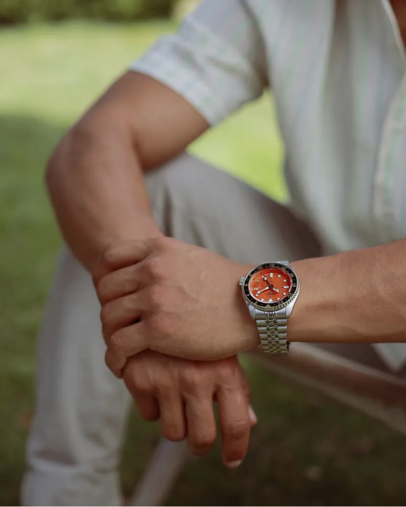 ZEGAREK MĘSKI SEIKO 5 SPORTS SSK005K1 GMT AUTOMAT WR100 + BOX ZEGAREK MĘSKI SEIKO 5 SPORTS SSK005K1 GMT AUTOMAT WR100 + BOX