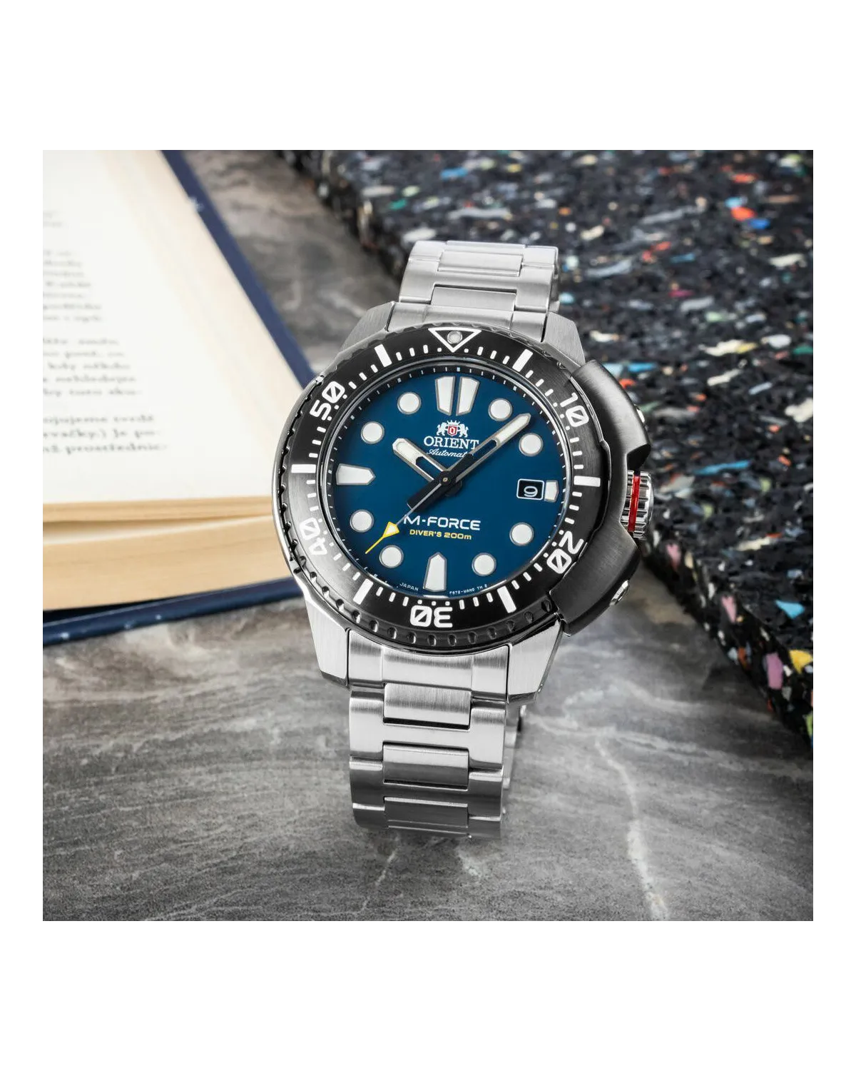 Zegarek Męski Orient Sport M-Force Automatic RA-AC0L07L00B + BOX