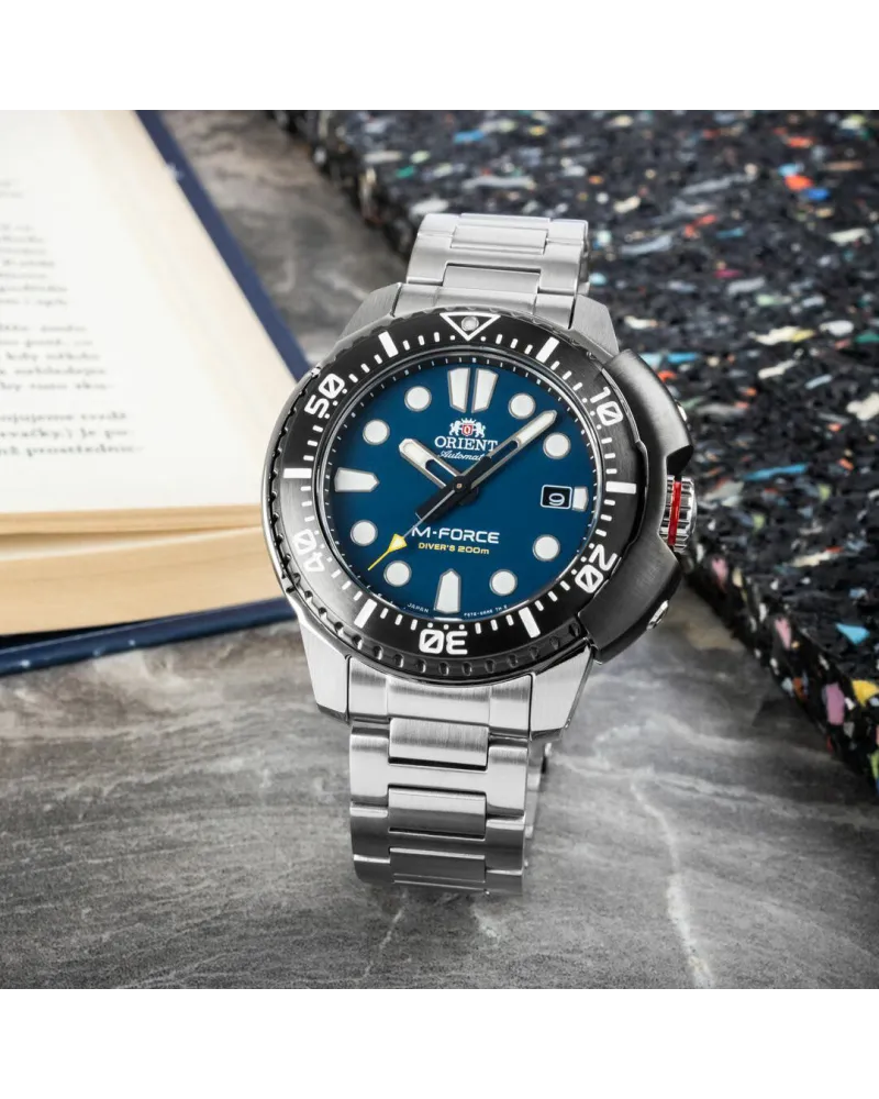 Zegarek Męski Orient Sport M-Force Automatic RA-AC0L07L00B + BOX