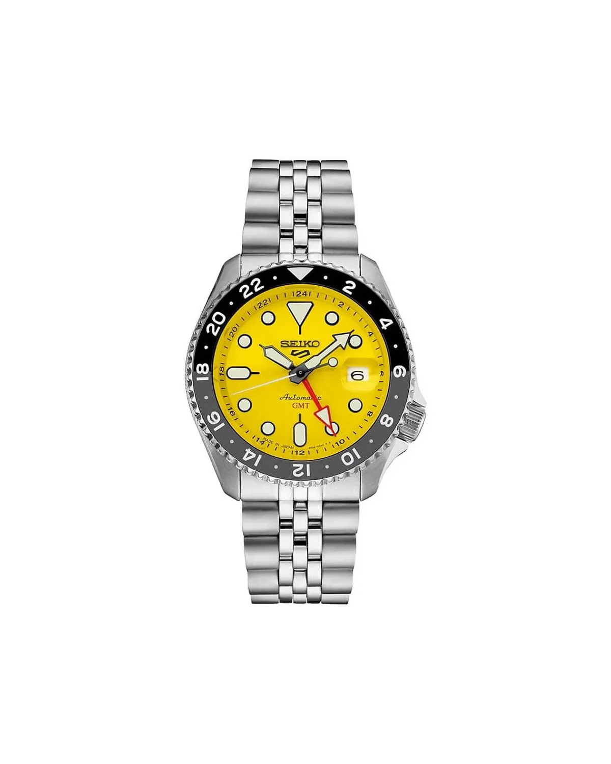 ZEGAREK MĘSKI SEIKO 5 SPORTS SSK017K1 GMT AUTOMAT WR100 + BOX ZEGAREK MĘSKI SEIKO 5 SPORTS SSK017K1 GMT AUTOMAT WR100 + BOX