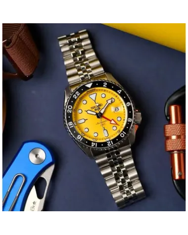 ZEGAREK MĘSKI SEIKO 5 SPORTS SSK017K1 GMT AUTOMAT WR100 + BOX ZEGAREK MĘSKI SEIKO 5 SPORTS SSK017K1 GMT AUTOMAT WR100 + BOX