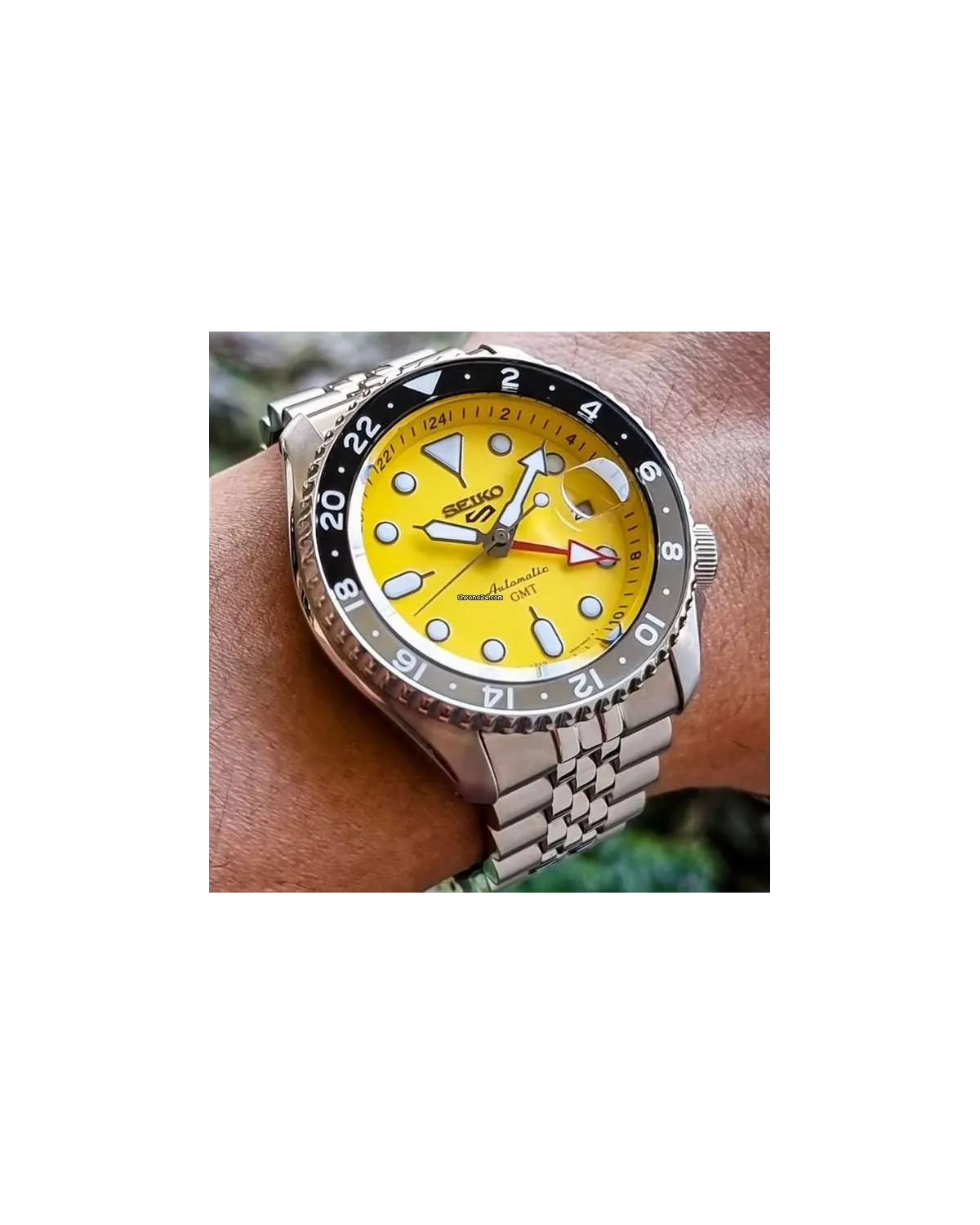 ZEGAREK MĘSKI SEIKO 5 SPORTS SSK017K1 GMT AUTOMAT WR100 + BOX ZEGAREK MĘSKI SEIKO 5 SPORTS SSK017K1 GMT AUTOMAT WR100 + BOX