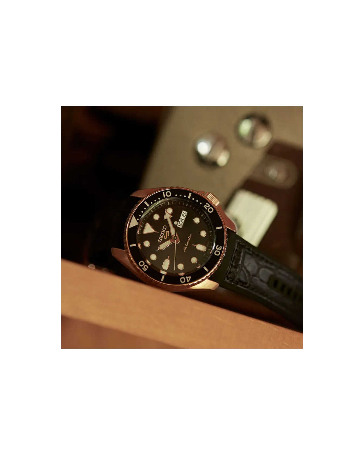 ZEGAREK MĘSKI SEIKO SRPD76K1 AUTOMAT + BOX ZEGAREK MĘSKI SEIKO SRPD76K1 AUTOMAT + BOX