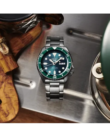 ZEGAREK MĘSKI SEIKO 5 SRPD61K1 AUTOMAT + BOX ZEGAREK MĘSKI SEIKO 5 SRPD61K1 AUTOMAT + BOX