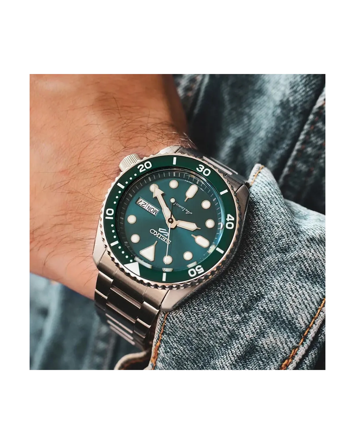 ZEGAREK MĘSKI SEIKO 5 SRPD61K1 AUTOMAT + BOX ZEGAREK MĘSKI SEIKO 5 SRPD61K1 AUTOMAT + BOX