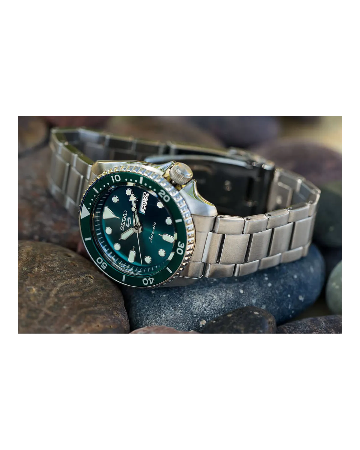ZEGAREK MĘSKI SEIKO 5 SRPD61K1 AUTOMAT + BOX ZEGAREK MĘSKI SEIKO 5 SRPD61K1 AUTOMAT + BOX
