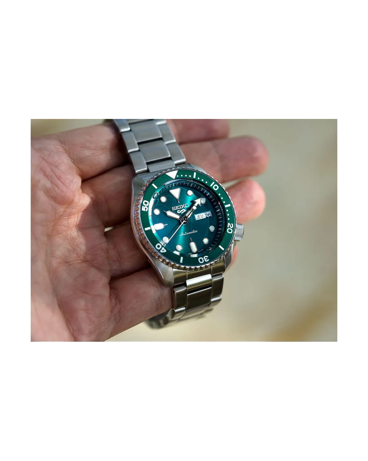 ZEGAREK MĘSKI SEIKO 5 SRPD61K1 AUTOMAT + BOX ZEGAREK MĘSKI SEIKO 5 SRPD61K1 AUTOMAT + BOX