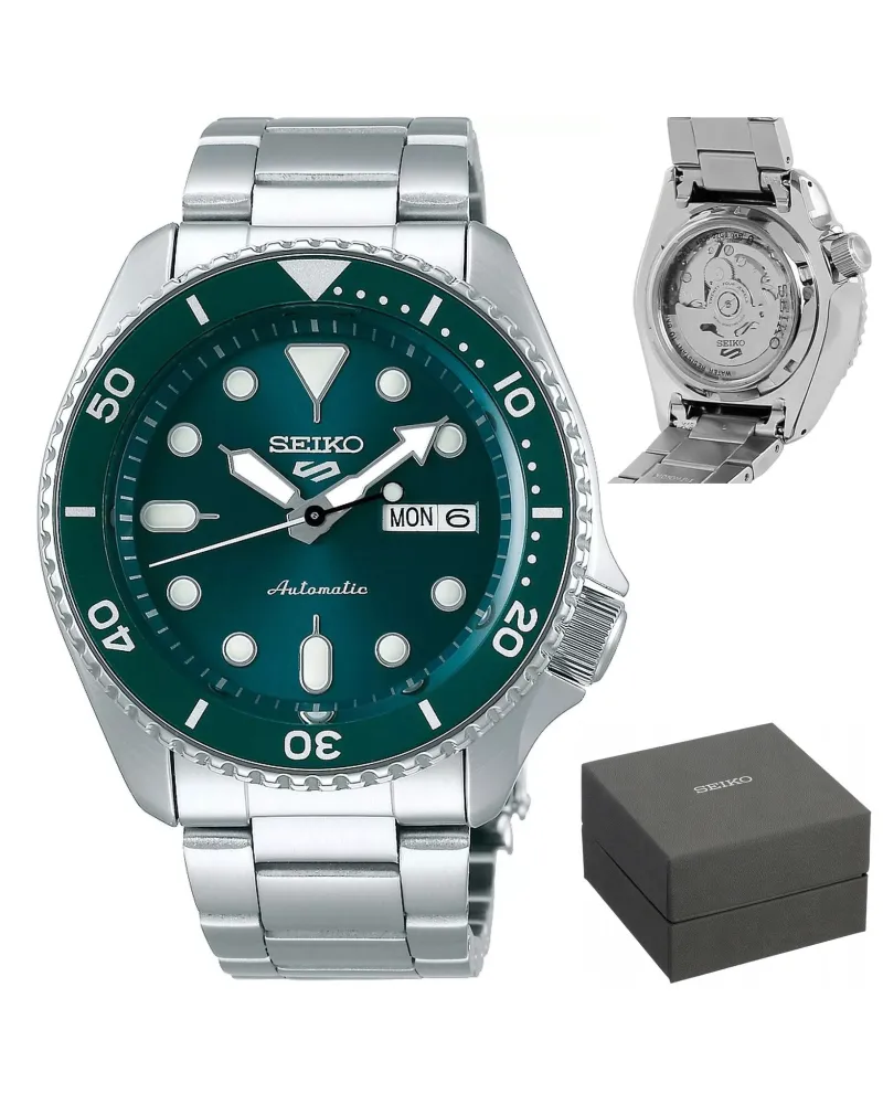 ZEGAREK MĘSKI SEIKO 5 SRPD61K1 AUTOMAT + BOX ZEGAREK MĘSKI SEIKO 5 SRPD61K1 AUTOMAT + BOX