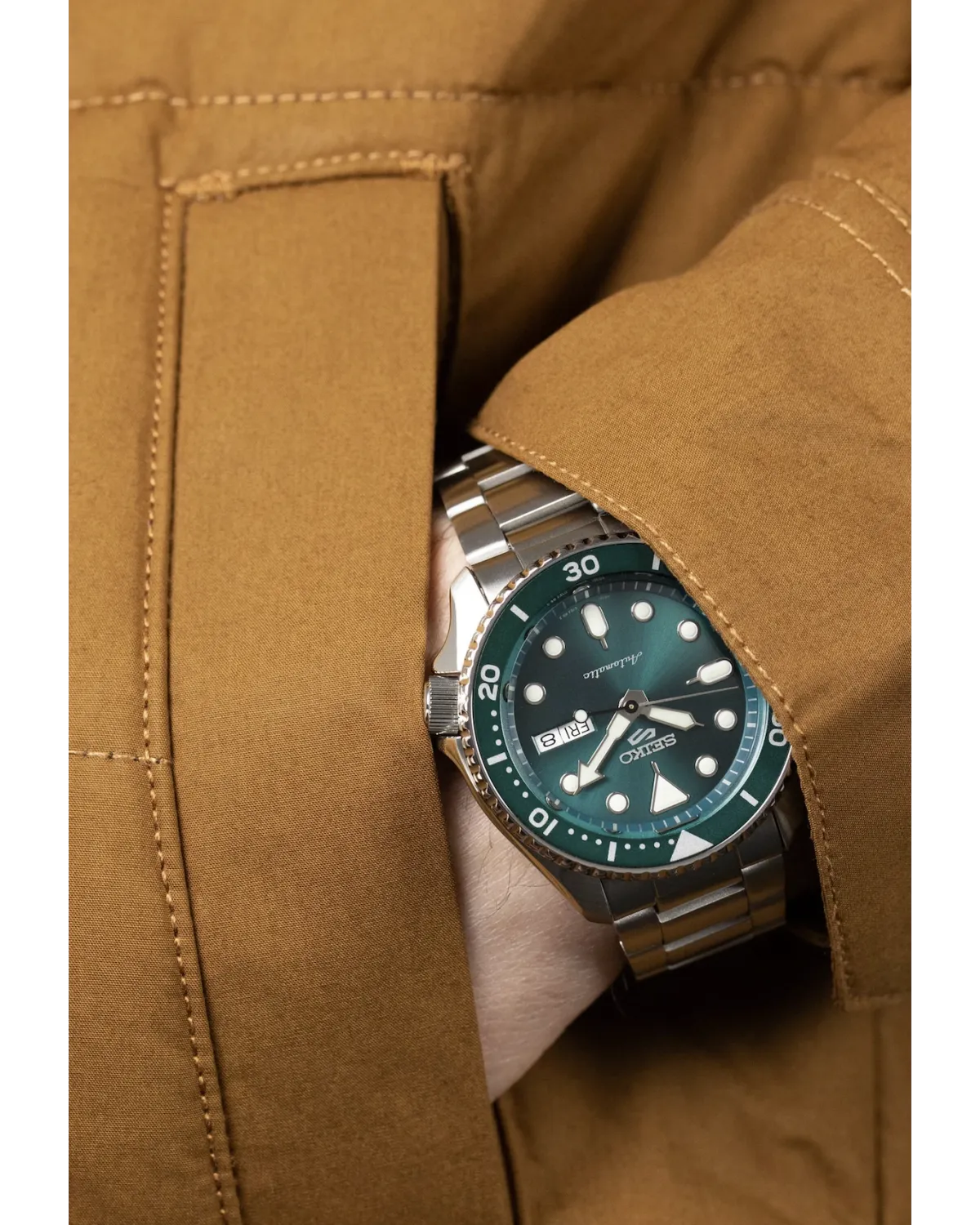 ZEGAREK MĘSKI SEIKO 5 SRPD61K1 AUTOMAT + BOX ZEGAREK MĘSKI SEIKO 5 SRPD61K1 AUTOMAT + BOX