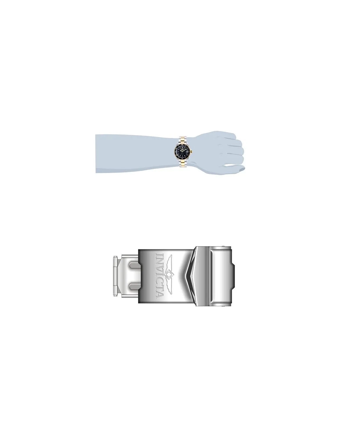 ZEGAREK MĘSKI INVICTA PRO DIVER 8927OB - AUTOMAT WR200, koperta 40mm (zv001f)