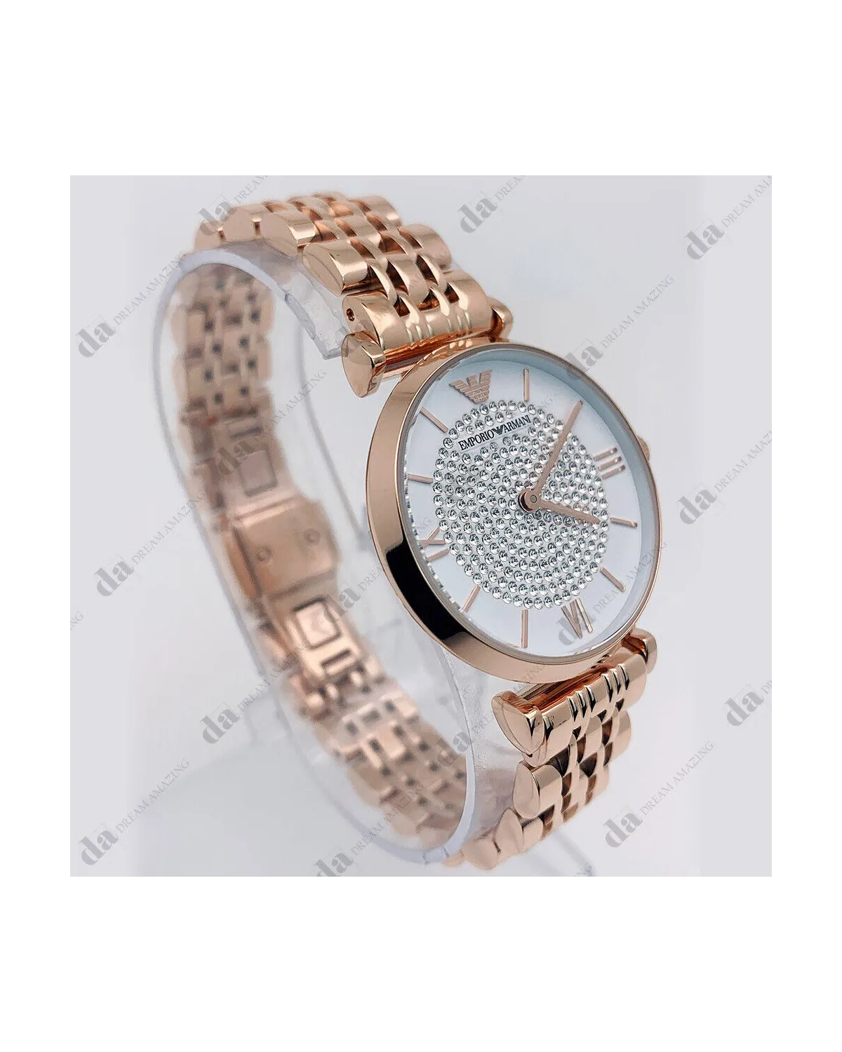 ZEGAREK DAMSKI EMPORIO ARMANI AR11244 - GIANNI T-BAR (zi511d)