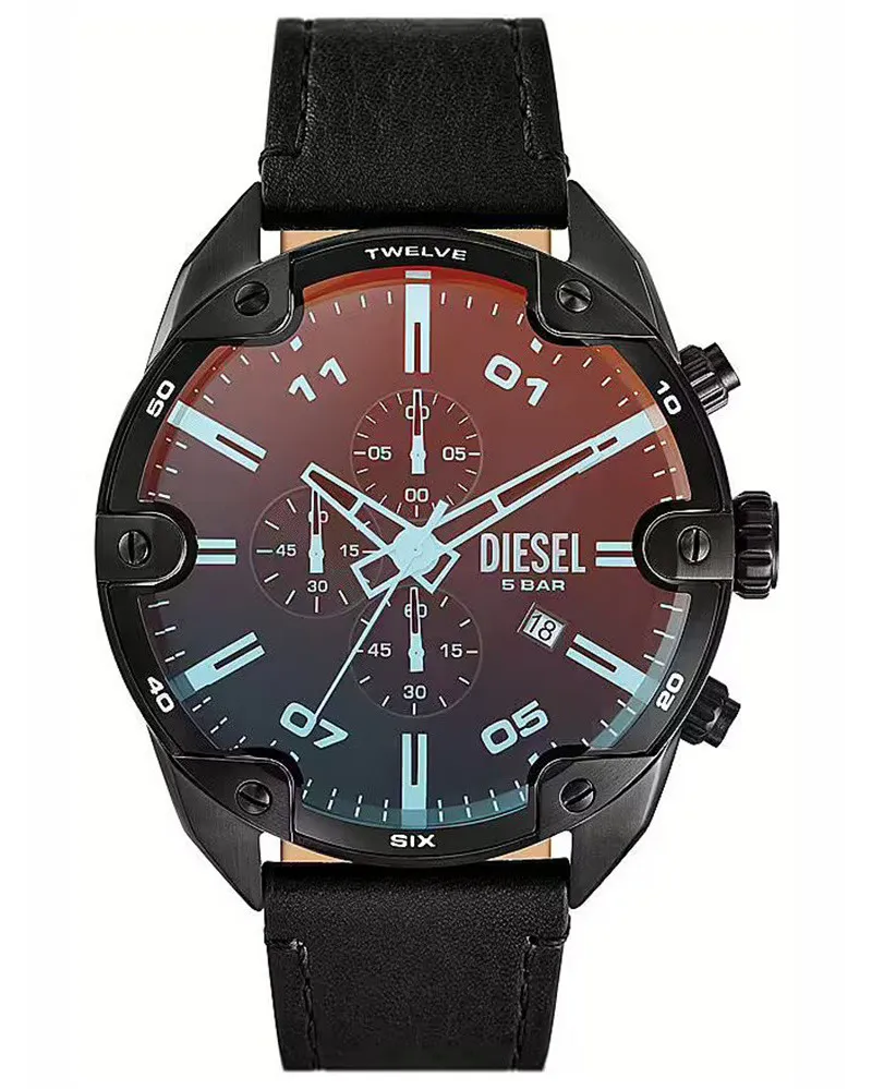 ZEGAREK MĘSKI DIESEL Spiked Chronograph DZ4667 + BOX ZEGAREK MĘSKI DIESEL Spiked Chronograph DZ4667 + BOX