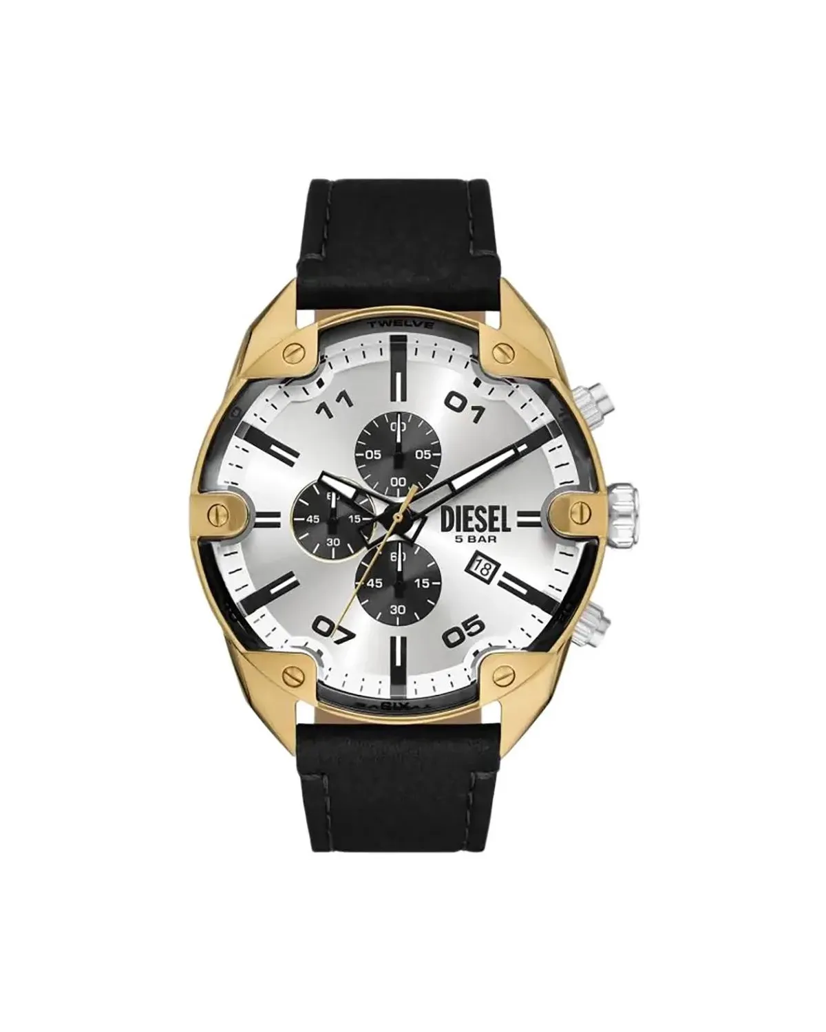 ZEGAREK MĘSKI DIESEL Spiked Chronograph DZ4671 + BOX ZEGAREK MĘSKI DIESEL Spiked Chronograph DZ4671 + BOX