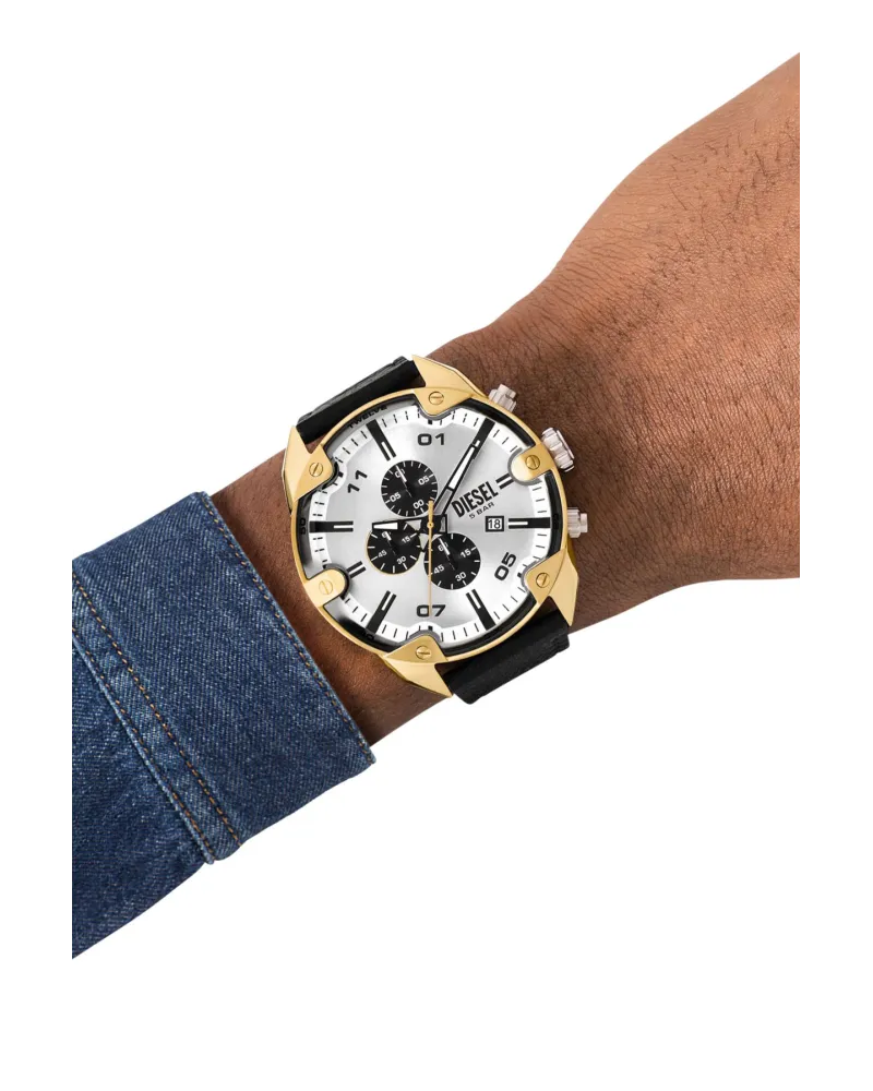 ZEGAREK MĘSKI DIESEL Spiked Chronograph DZ4671 + BOX ZEGAREK MĘSKI DIESEL Spiked Chronograph DZ4671 + BOX