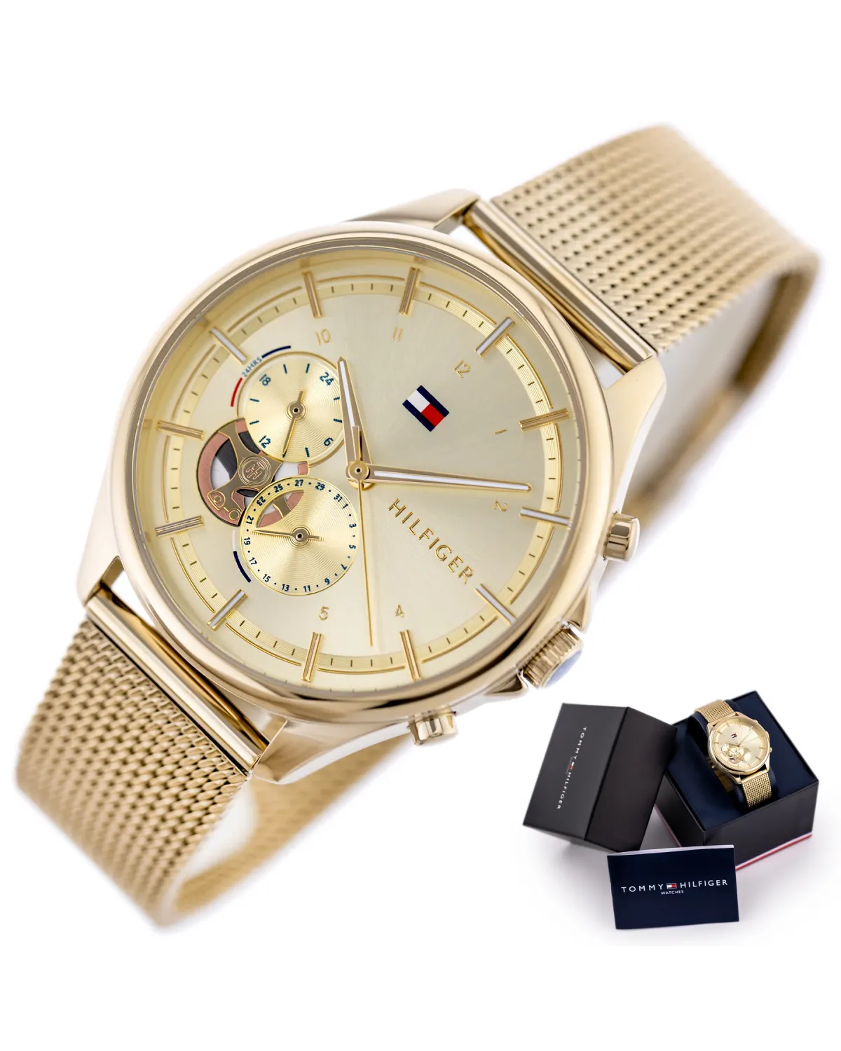 ZEGAREK DAMSKI TOMMY HILFIGER 1782417 Quinn + BOX ZEGAREK DAMSKI TOMMY HILFIGER 1782417 Quinn + BOX