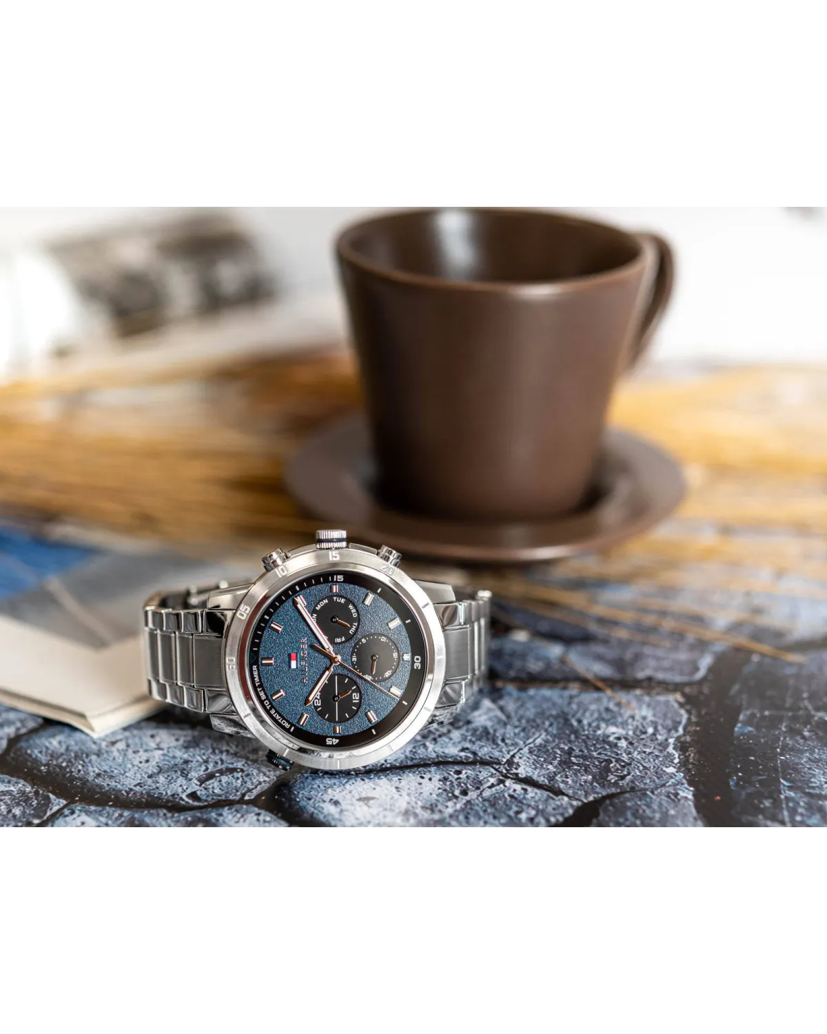 ZEGAREK MĘSKI TOMMY HILFIGER Troy 1792104 + BOX