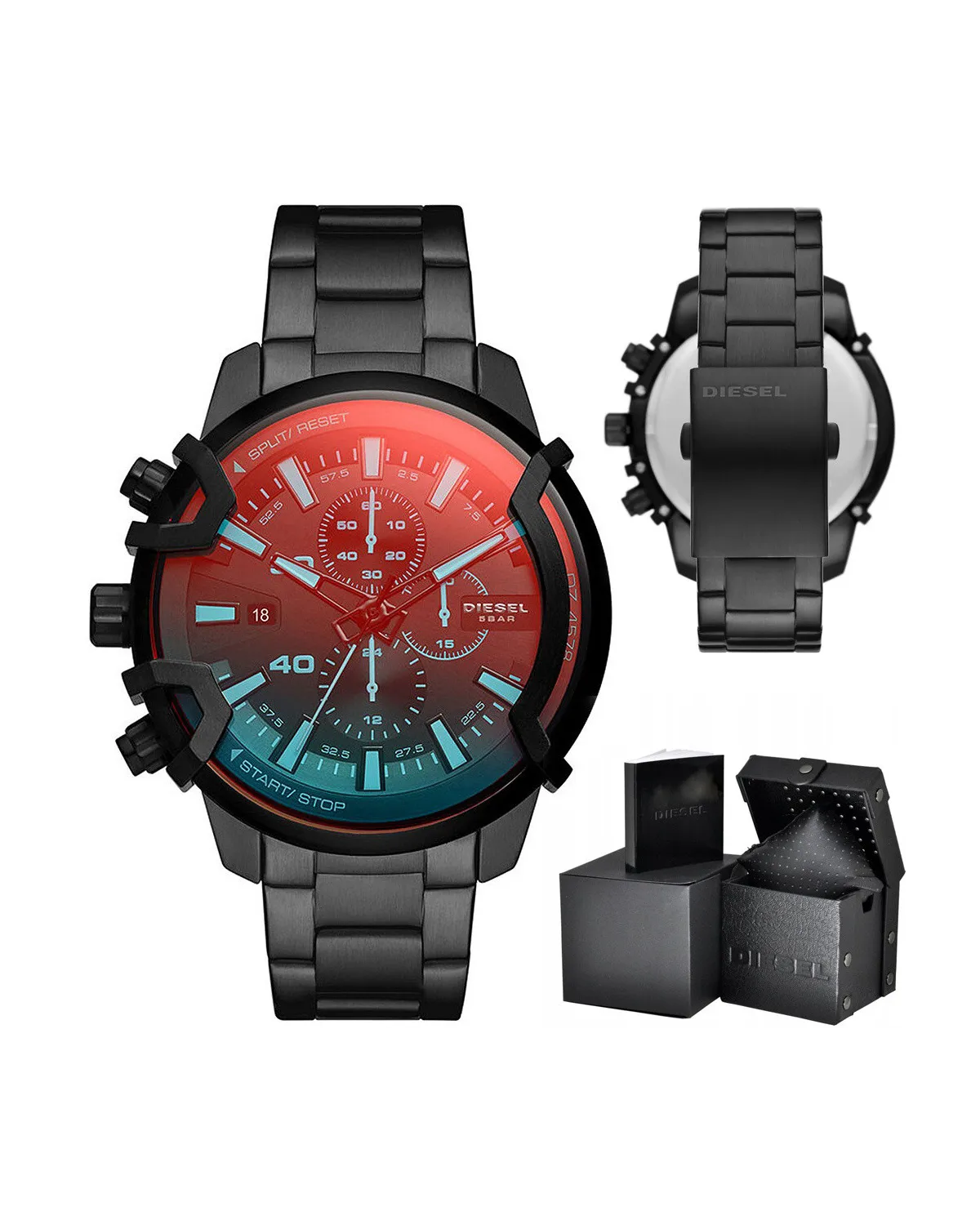 ZEGAREK MĘSKI DIESEL Griffed Chronograph DZ4578 + BOX ZEGAREK MĘSKI DIESEL Griffed Chronograph DZ4578 + BOX