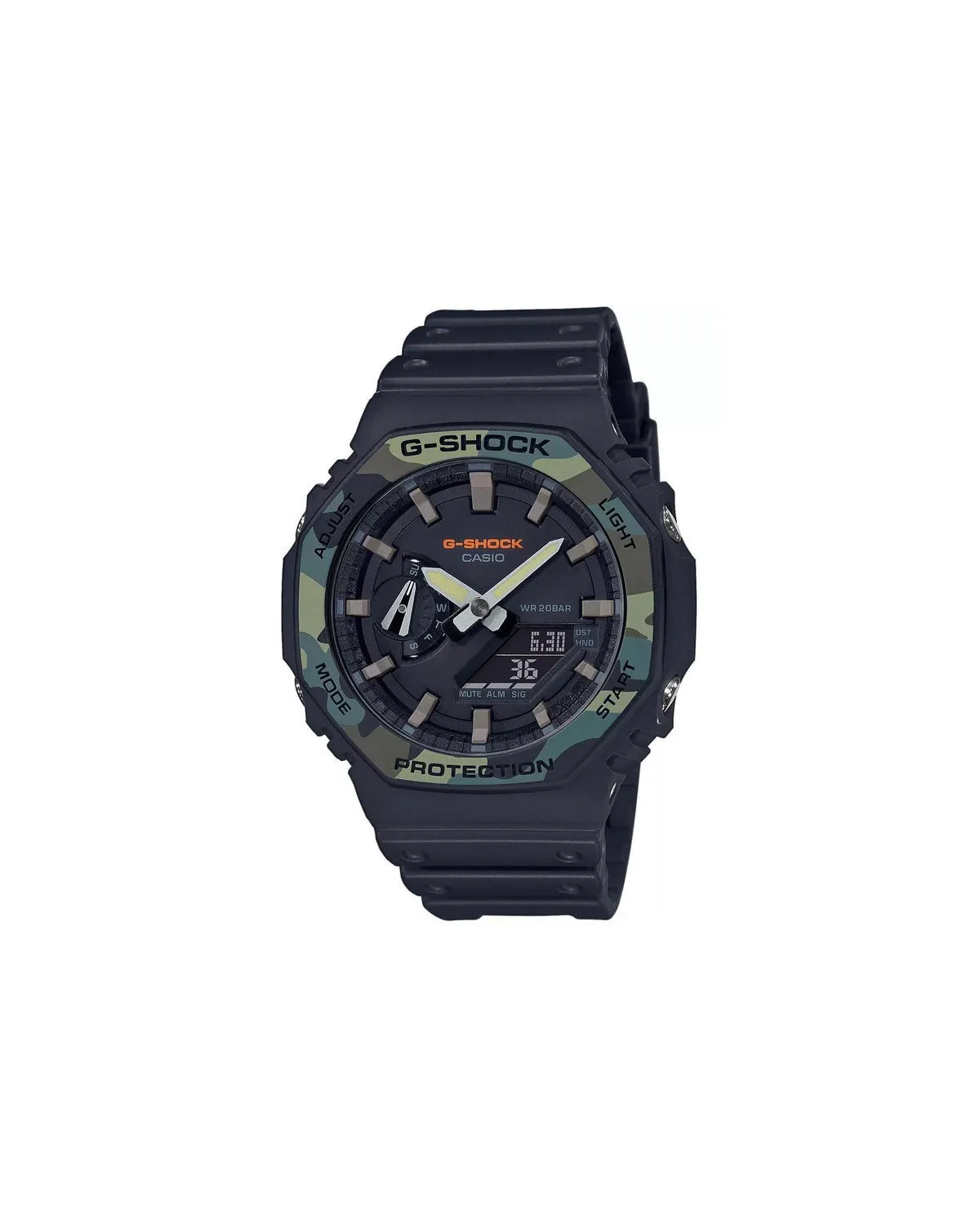 ZEGAREK MĘSKI CASIO G-SHOCK OCTAGON GA-2100SU-1AER (zd139d) ZEGAREK MĘSKI CASIO G-SHOCK OCTAGON GA-2100SU-1AER (zd139d)