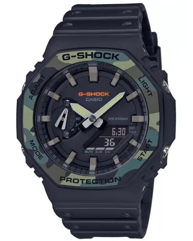 ZEGAREK MĘSKI CASIO G-SHOCK OCTAGON GA-2100SU-1AER (zd139d)