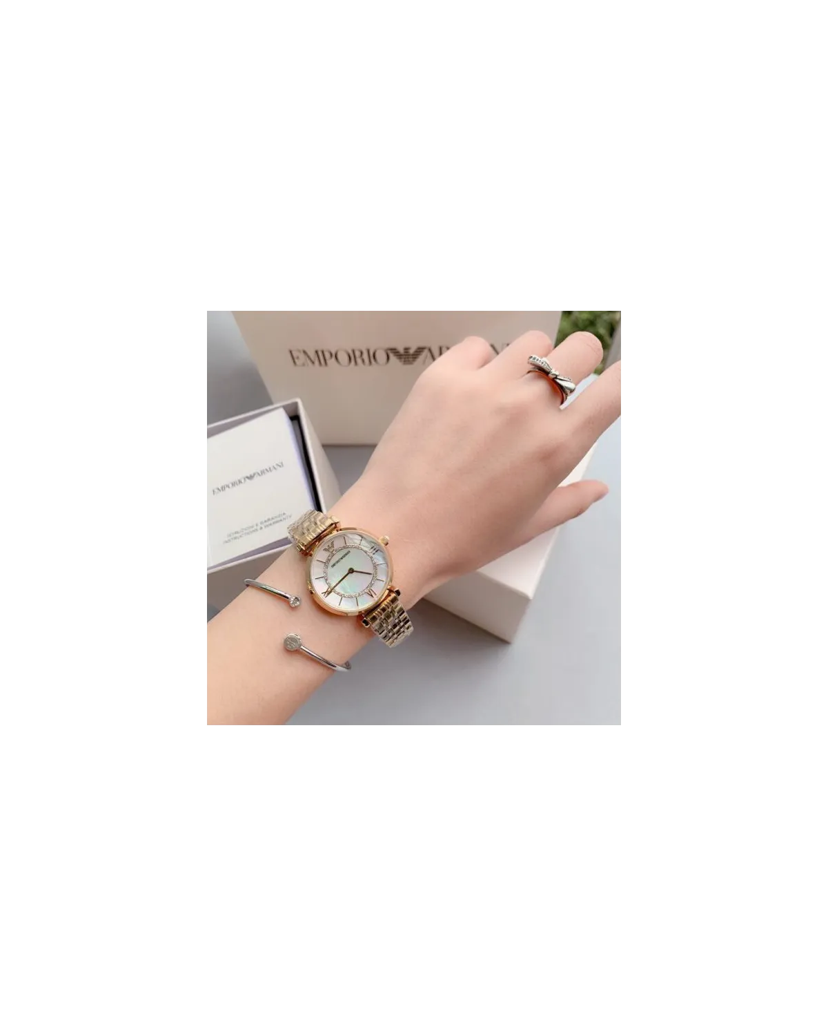 ZEGAREK DAMSKI EMPORIO ARMANI AR1907 - CLASSIC (zi501c)